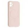 MR4_144842 Чохол silicone case full camera fine ring magsafe для iphone 12 рожевий 