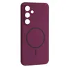 MR4_144541 Чохол silicone case luxury magsafe для samsung s24 fe пурпуровий 