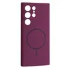MR4_144543 Чохол silicone case luxury magsafe для samsung s25 ultra пурпуровий 