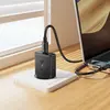 МЕРЕЖЕВИЙ ЗАРЯДНИЙ ПРИСТРІЙ HOCO N72 SPEED SINGLE-PORT PD20W ULTRA-THIN CHARGER (EU, ЧОРНИЙ