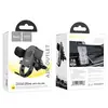 АВТОТРИМАЧ HOCO H6 GRATEFUL ONE-BUTTON CAR HOLDER (AIR OUTLET), ЧОРНИЙ