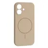 ЧОХОЛ SILICONE CASE FULL CAMERA FINE RING MAGSAFE ДЛЯ IPHONE 17 ANTIQUE, БІЛИЙ
