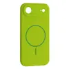 MR4_145214 Чохол silicone case full camera fine ring magsafe для iphone 17 air emerald зелений 