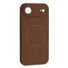 ЧОХОЛ SILICONE CASE FULL CAMERA FINE RING MAGSAFE ДЛЯ IPHONE 17 AIR NEW BROWN