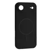 ЧОХОЛ SILICONE CASE FULL CAMERA FINE RING MAGSAFE ДЛЯ IPHONE 17 AIR, ЧОРНИЙ