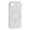 MR4_145223 Чохол silicone case full camera fine ring magsafe для iphone 17 air, білий 
