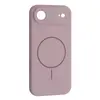 MR4_145220 Чохол silicone case full camera fine ring magsafe для iphone 17 air пурпуровий lilac 