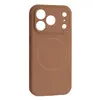 ЧОХОЛ SILICONE CASE FULL CAMERA FINE RING MAGSAFE ДЛЯ IPHONE 17 PRO MAX DESERT GOLD