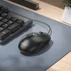 КОМПЮТЕРНА МИШКА ДРОТОВА BOROFONE BG17 MORNING BUSINESS WIRED MOUSE, ЧОРНИЙ