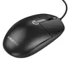 КОМПЮТЕРНА МИШКА ДРОТОВА BOROFONE BG17 MORNING BUSINESS WIRED MOUSE, ЧОРНИЙ
