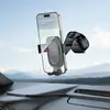 АВТОТРИМАЧ BOROFONE BH130 FOLLOWER GRAVITY CAR HOLDER (CENTER CONSOLE), ЧОРНИЙ