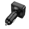 АВТОМОБІЛЬНИЙ ЗАРЯДНИЙ ПРИСТРІЙ МОДУЛЯТОР BOROFONE BC60 HERO (USB-A, TYPE-C) 5V, 3A, 35W, ЧОРНИЙ