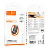 ПЕРЕХІДНИК HOCO UA36A IP MALE TO C FEMALE OTG TRANSPARENT ADAPTER, ЧОРНИЙ