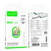 ПЕРЕХІДНИК HOCO UA36B C MALE TO USB FEMALE OTG TRANSPARENT ADAPTER, ЧОРНИЙ