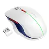 КОМПЮТЕРНА МИШКА HOCO GM40 DIXON RGB DUAL-MODE WIRELESS MOUSE (RECHARGEABLE VERSION) SPACE, БІЛИЙ