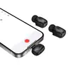 МІКРОФОН HOCO L19 GRACEFUL WIRELESS MICROPHONE (IP, TYPE-C), ЧОРНИЙ