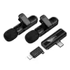 МІКРОФОН HOCO L20A FAIR DUAL-MIC WIRELESS MICROPHONE (IP, TYPE-C), ЧОРНИЙ