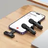 МІКРОФОН HOCO L20A FAIR DUAL-MIC WIRELESS MICROPHONE (IP, TYPE-C), ЧОРНИЙ