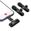 МІКРОФОН HOCO L20A FAIR DUAL-MIC WIRELESS MICROPHONE (IP, TYPE-C), ЧОРНИЙ