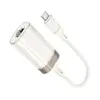 ПЕРЕХІДНИК HOCO UA41B CRYSTAL TYPE-C ETHERNET ADAPTER (100 MBPS) APRICOT