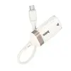 ПЕРЕХІДНИК HOCO UA41B CRYSTAL TYPE-C ETHERNET ADAPTER (100 MBPS) APRICOT