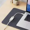 ПЕРЕХІДНИК HOCO UA41B CRYSTAL TYPE-C ETHERNET ADAPTER (100 MBPS) APRICOT