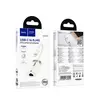 ПЕРЕХІДНИК HOCO UA41B CRYSTAL TYPE-C ETHERNET ADAPTER (100 MBPS) APRICOT