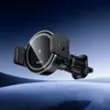 БЕЗДРОТОВИЙ АВТОМОБІЛЬНИЙ ЗАРЯДНИЙ ПРИСТРІЙ HOCO HW35 POWER ELECTRIC MAGNETIC WLS FAST CHARGING CAR HOLDER (AIR OUTLET), ЧОРНИЙ