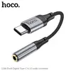 АДАПТЕР АУДІО HOCO LS36 FRESH DIGITAL TYPE-C TO 3.5 AUDIO CONVERTER 0.12M, ЧОРНИЙ