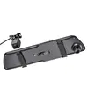 ВІДЕОРЕЄСТРАТОР HOCO DV4 4.5 REARVIEW MIRROR DRIVING RECORDER (DUAL-CHANNEL) IRON, СІРИЙ
