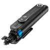 СЕЛФІ-ПАЛИЦЯ ТРИПОД HOCO K22 HANDY ALUMINUM ALLOY ANTI-SHAKE LIVE BROADCAST HOLDER, ЧОРНИЙ