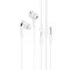 НАВУШНИКИ ДРОТОВІ HOCO M101 PRO CRYSTAL SOUND WIRE-CONTROLLED EARPHONES WITH MIC., БІЛИЙ
