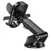 АВТОТРИМАЧ HOCO H5 INTEGRITY ONE-KEY CAR HOLDER (CENTER CONSOLE), ЧОРНИЙ