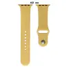 РЕМІНЕЦЬ ДЛЯ APPLE WATCH SILICONE 42, 44MM M (28) GOLD