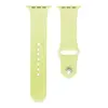 РЕМІНЕЦЬ ДЛЯ APPLE WATCH SILICONE 38, 40MM S (51) MELOW ЖОВТИЙ
