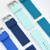 РЕМІНЕЦЬ SILICONE METAL CLAPS 22MM, БІЛИЙ