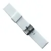 РЕМІНЕЦЬ SILICONE METAL CLAPS 22MM, БІЛИЙ