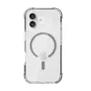 MR4_145498 Чохол rock crystal clear anti-drop magnetic protection case для iphone 17 transparent, чорний 