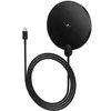 БЕЗДРОТОВИЙ ЗАРЯДНИЙ ПРИСТРІЙ HOCO CW62 PEAK DESKTOP WITH DIGITAL DISPLAY AND CABLE, ЧОРНИЙ