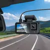 ВІДЕОРЕЄСТРАТОР HOCO DV15 2 DISPLAY DRIVING RECORDER (720P), ЧОРНИЙ