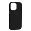 ЧОХОЛ FLOWER LIQUID SILICONE CASE MAGSAFE ДЛЯ IPHONE 16, ЧОРНИЙ