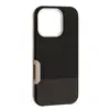 ЧОХОЛ TWO DIFFERENT LEATHER CASE MAGSAFE ДЛЯ IPHONE 15 PRO MAX, ЧОРНИЙ