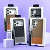 ЧОХОЛ TWO DIFFERENT LEATHER CASE MAGSAFE ДЛЯ IPHONE 15 PRO MAX CLAY