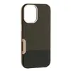 MR4_145801 Чохол two different leather case magsafe для iphone 16 зелений 