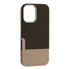 MR4_145815 Чохол two different leather case magsafe для iphone 17 clay 