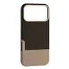 MR4_145823 Чохол two different leather case magsafe для iphone 17 pro max clay 