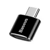 ПЕРЕХІДНИК BASEUS USB FEMALE TO TYPE-C MALE ADAPTER CONVERTER 2.4A, ЧОРНИЙ CATOTG-01