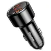 АВТОМОБІЛЬНИЙ ЗАРЯДНИЙ ПРИСТРІЙ BASEUS MAGIC SERIES PPS 2USB 45W, QC, PD, LCD, ЧОРНИЙ CCMLC20A-01