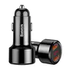 АВТОМОБІЛЬНИЙ ЗАРЯДНИЙ ПРИСТРІЙ BASEUS MAGIC SERIES PPS 2USB 45W, QC, PD, LCD, ЧОРНИЙ CCMLC20A-01