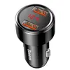 АВТОМОБІЛЬНИЙ ЗАРЯДНИЙ ПРИСТРІЙ BASEUS MAGIC SERIES PPS 2USB 45W, QC, PD, LCD, ЧОРНИЙ CCMLC20A-01